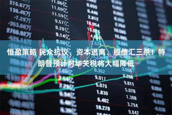 恒盈策略 民众抗议、资本逃离、股债汇三杀！特朗普预计对华关税将大幅降低